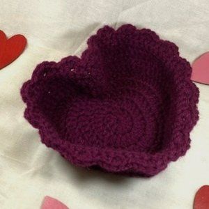 Mulberry Trinket Tray Crochet